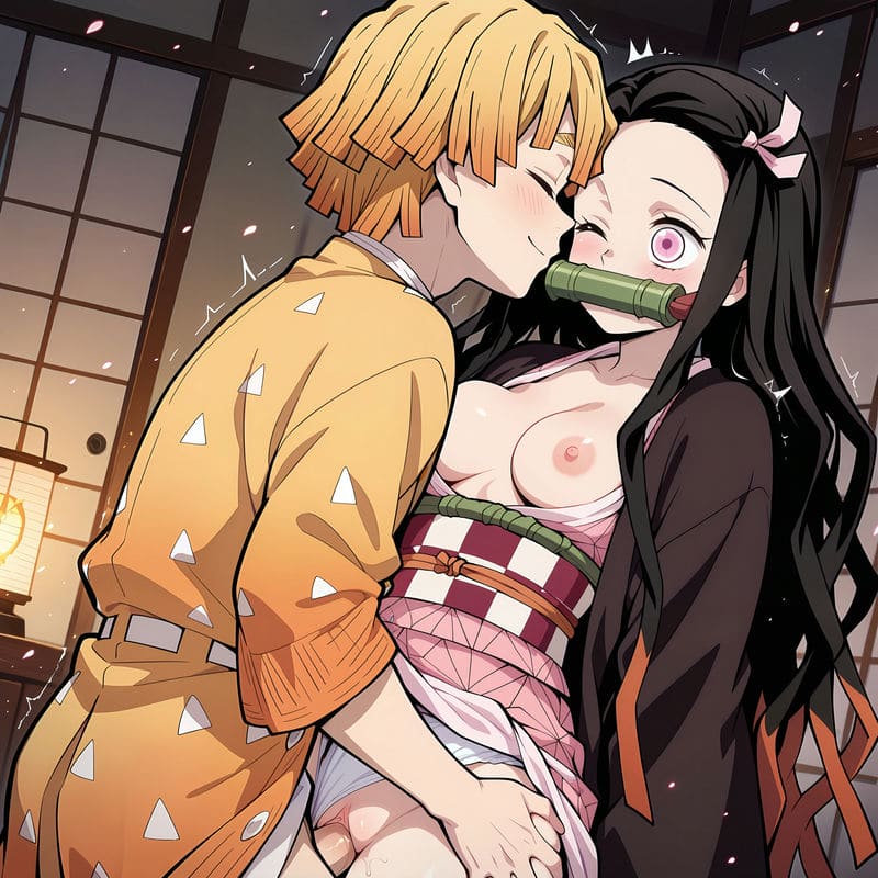 คามาโดะ เนซึโกะอยู่ในกล่อง