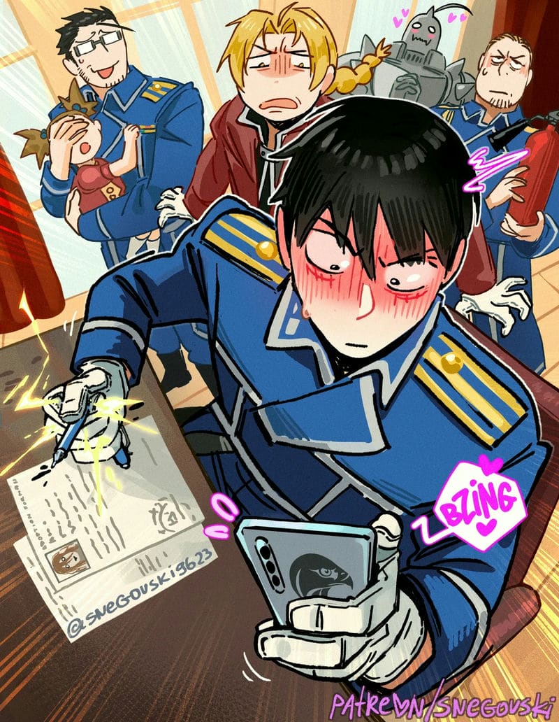 [Snegovski] Roy/Riza New message!