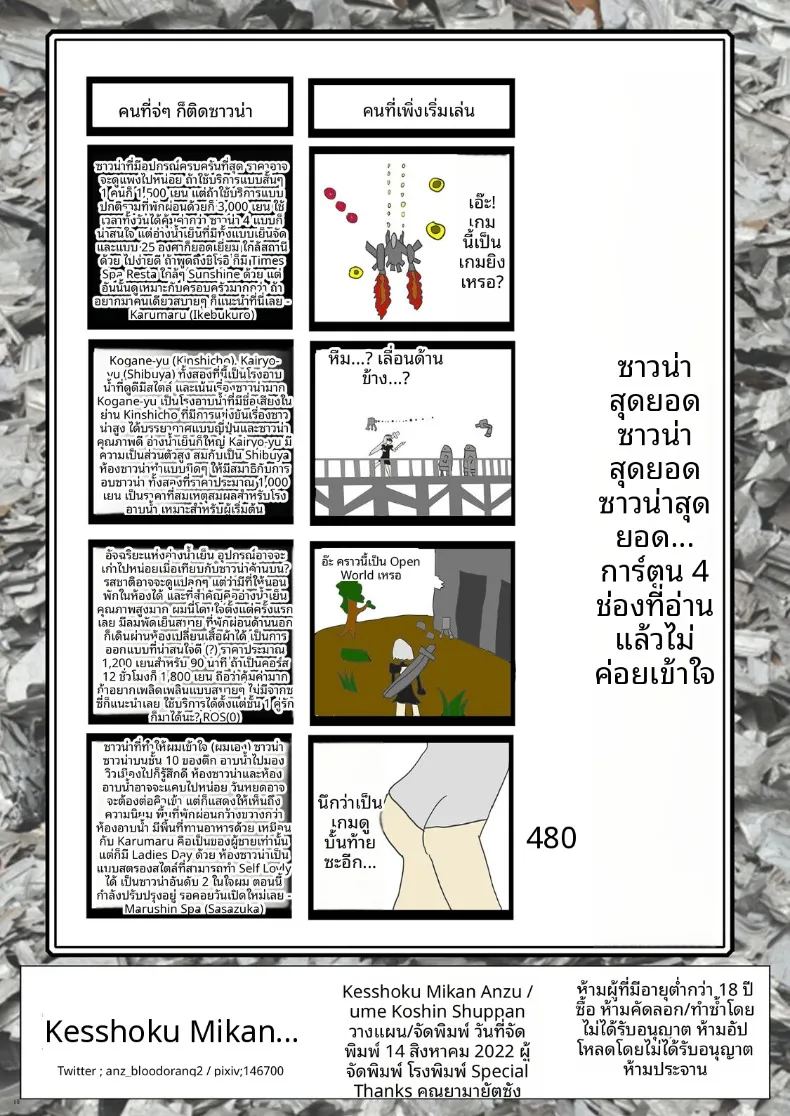 โดจิน เวสเปอร์ แปลไทย