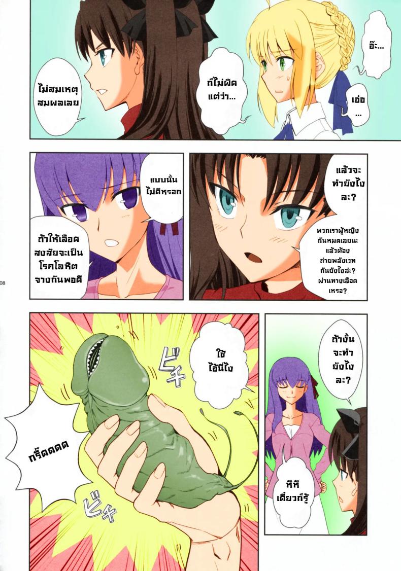 ปาร์ตี้ถ่ายพลังเวท Emiya Shirou no Isshuukan