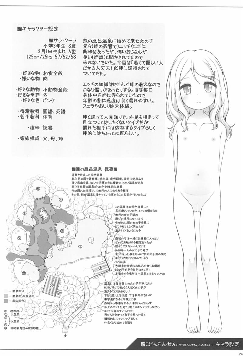 โลลิตะวันตกนี่สิของดี Kodomo Onsen -Sara & Herena-chan no baai-
